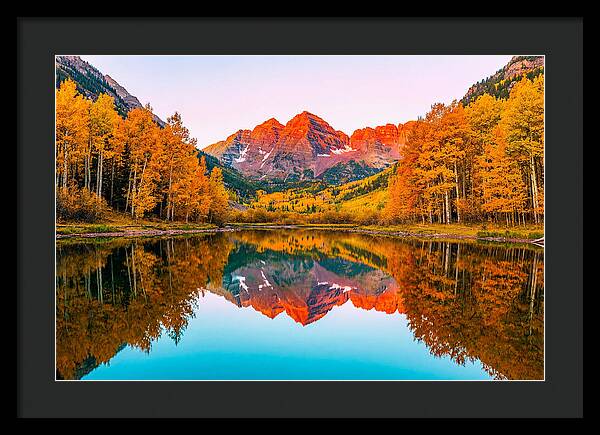 Dawn Over Maroon Bells