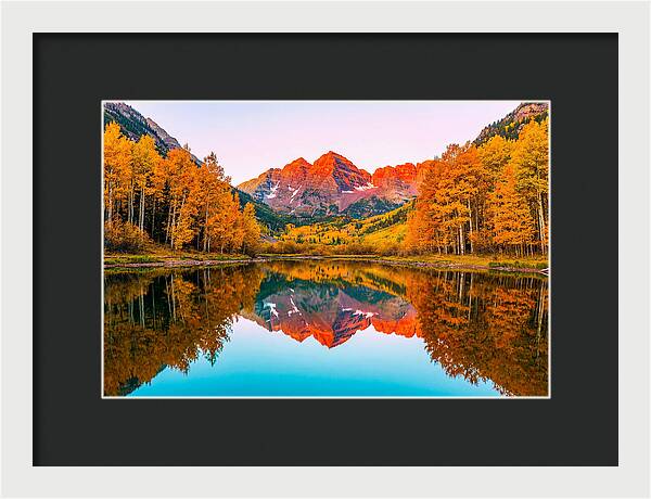 Dawn Over Maroon Bells