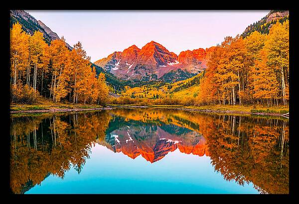 Dawn Over Maroon Bells