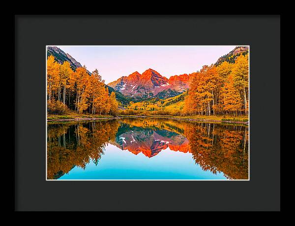 Dawn Over Maroon Bells