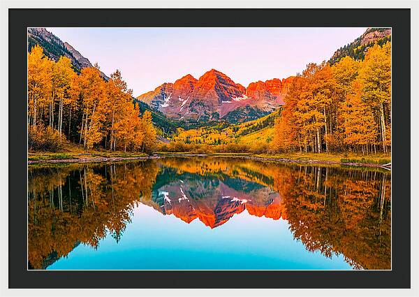 Dawn Over Maroon Bells