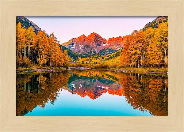 Dawn Over Maroon Bells