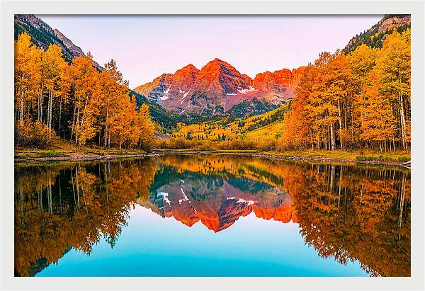Dawn Over Maroon Bells