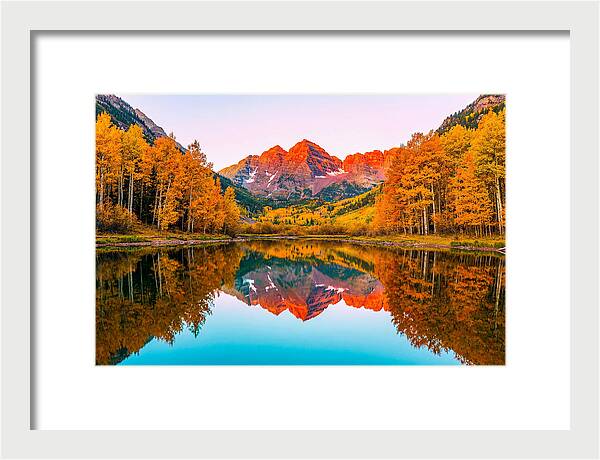 Dawn Over Maroon Bells