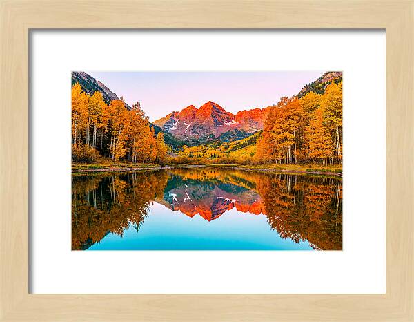 Dawn Over Maroon Bells