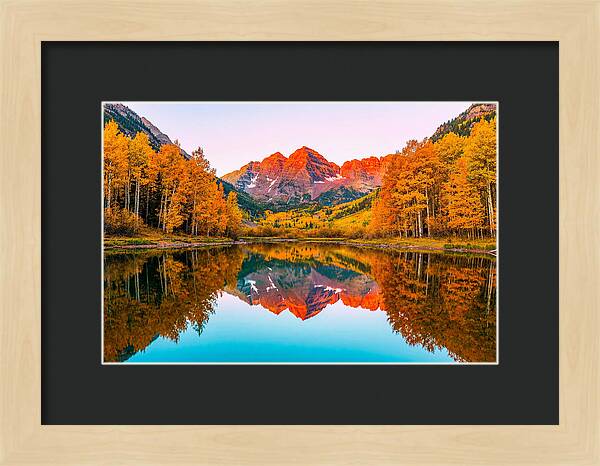 Dawn Over Maroon Bells