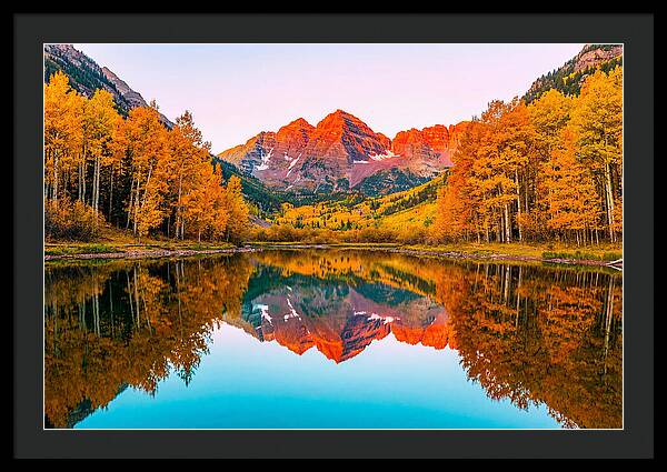 Dawn Over Maroon Bells