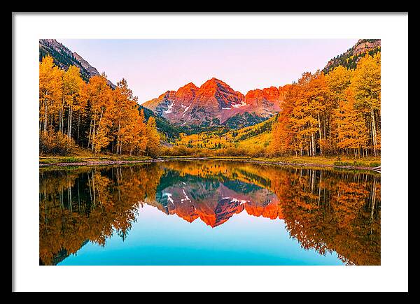 Dawn Over Maroon Bells