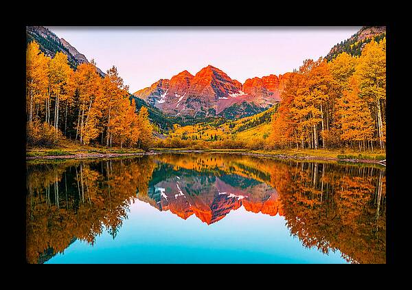 Dawn Over Maroon Bells
