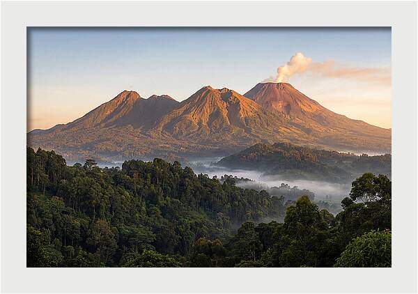 Dawn Over Virunga Mountains