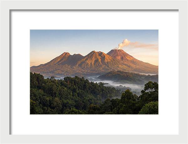 Dawn Over Virunga Mountains