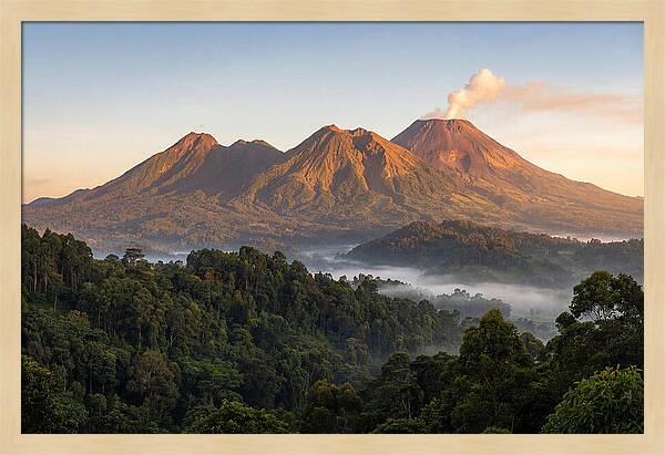 Dawn Over Virunga Mountains