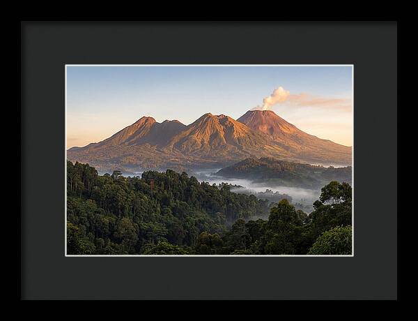 Dawn Over Virunga Mountains