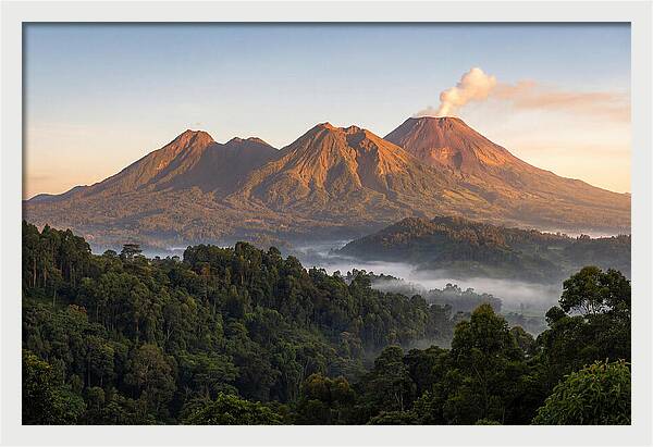 Dawn Over Virunga Mountains