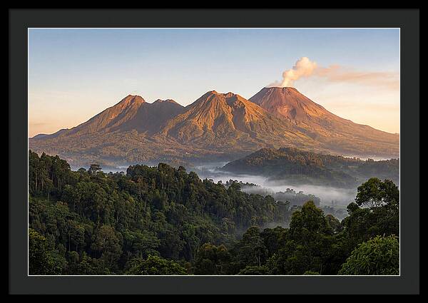 Dawn Over Virunga Mountains