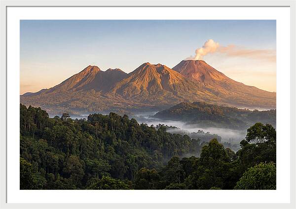 Dawn Over Virunga Mountains