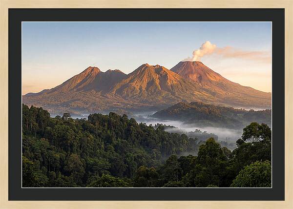 Dawn Over Virunga Mountains