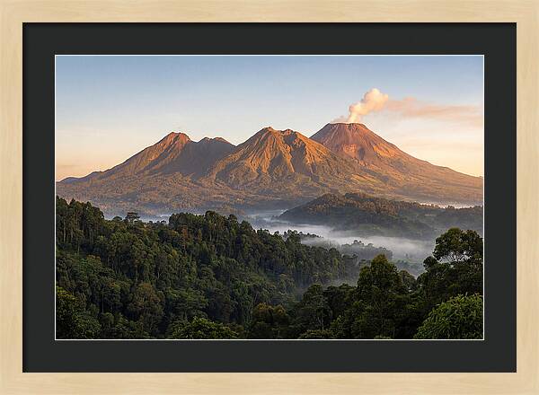 Dawn Over Virunga Mountains