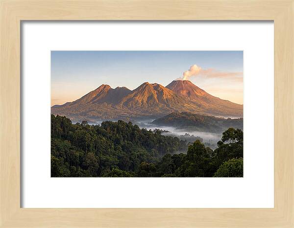 Dawn Over Virunga Mountains