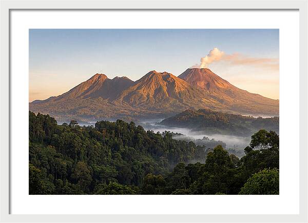 Dawn Over Virunga Mountains