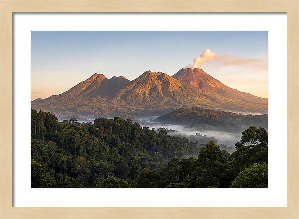 Dawn Over Virunga Mountains