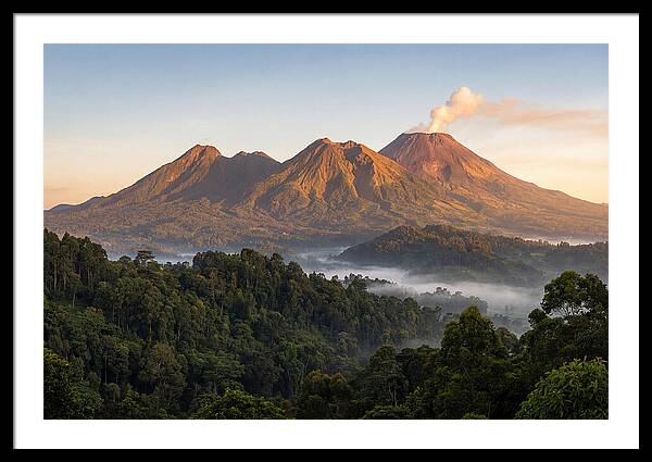 Dawn Over Virunga Mountains