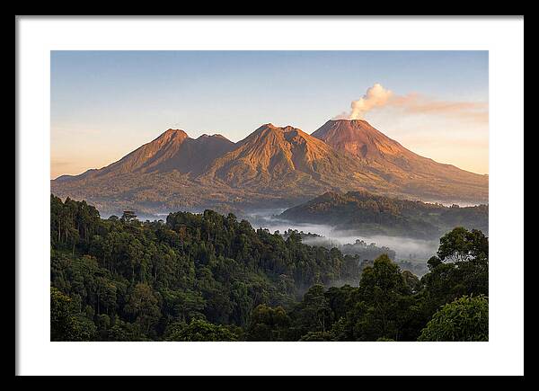 Dawn Over Virunga Mountains