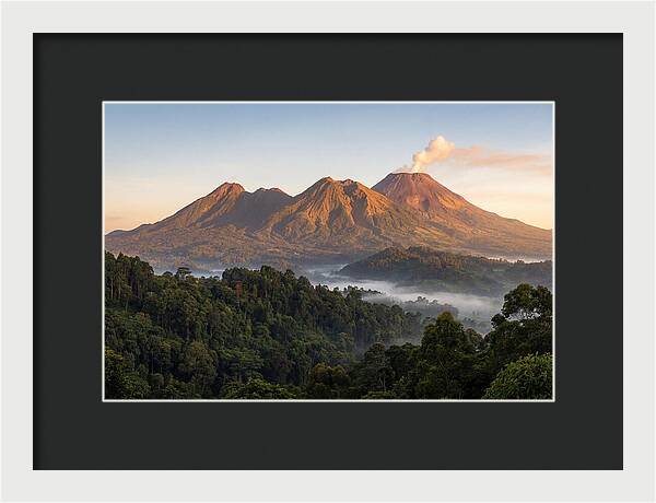 Dawn Over Virunga Mountains