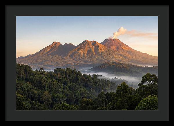 Dawn Over Virunga Mountains