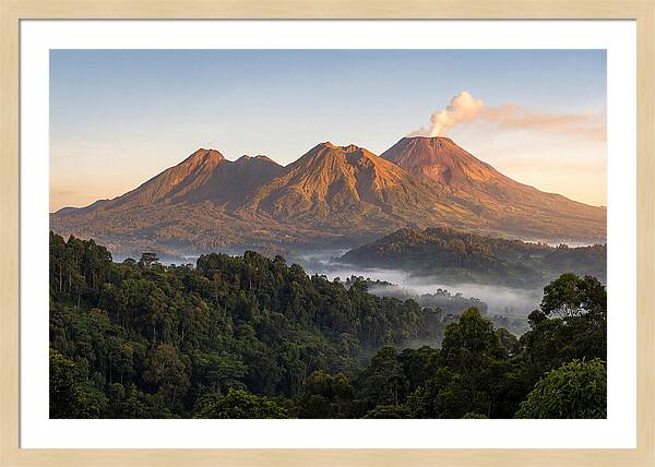 Dawn Over Virunga Mountains