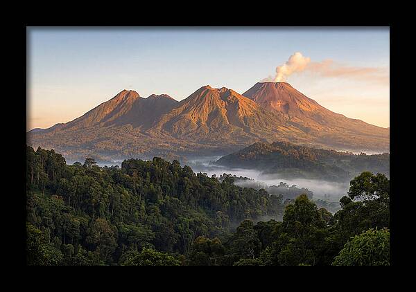Dawn Over Virunga Mountains