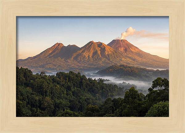 Dawn Over Virunga Mountains