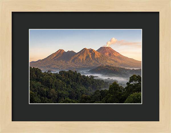 Dawn Over Virunga Mountains