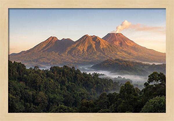 Dawn Over Virunga Mountains