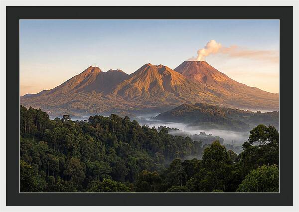 Dawn Over Virunga Mountains