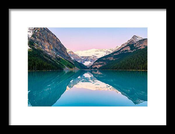Dawn Reflections At Lake Louise