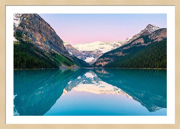 Dawn Reflections At Lake Louise