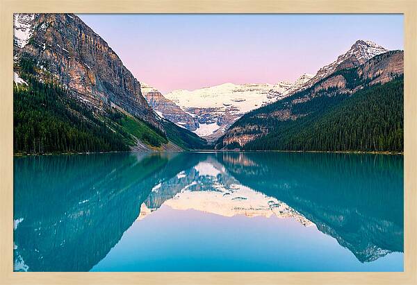Dawn Reflections At Lake Louise