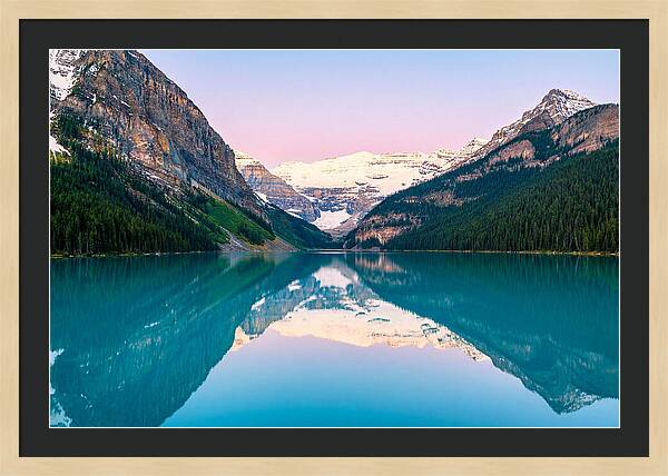 Dawn Reflections At Lake Louise