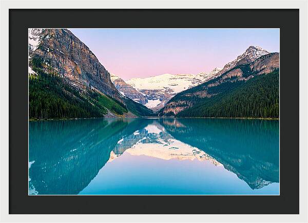 Dawn Reflections At Lake Louise