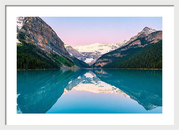 Dawn Reflections At Lake Louise