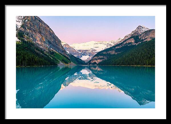 Dawn Reflections At Lake Louise