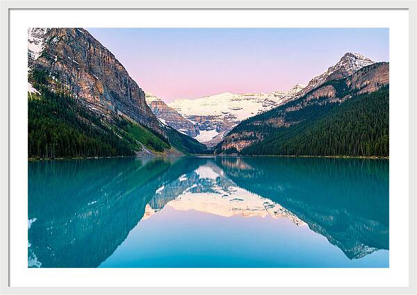 Dawn Reflections At Lake Louise