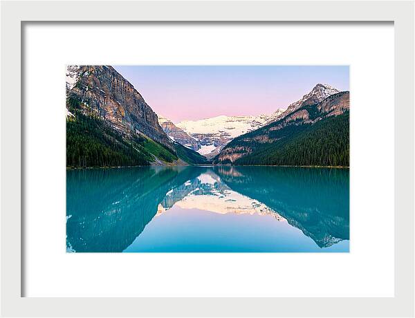 Dawn Reflections At Lake Louise