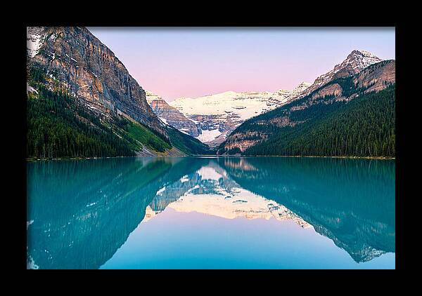 Dawn Reflections At Lake Louise