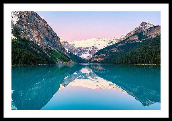 Dawn Reflections At Lake Louise