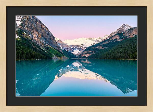 Dawn Reflections At Lake Louise