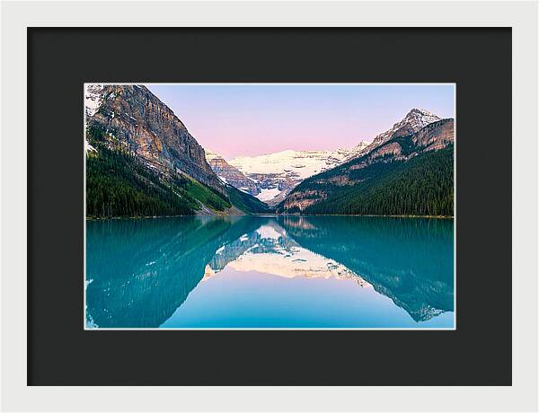 Dawn Reflections At Lake Louise