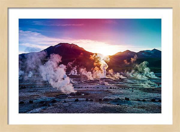 Dawns Embrace At El Tatio