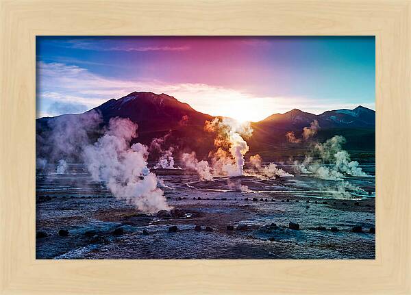 Dawns Embrace At El Tatio